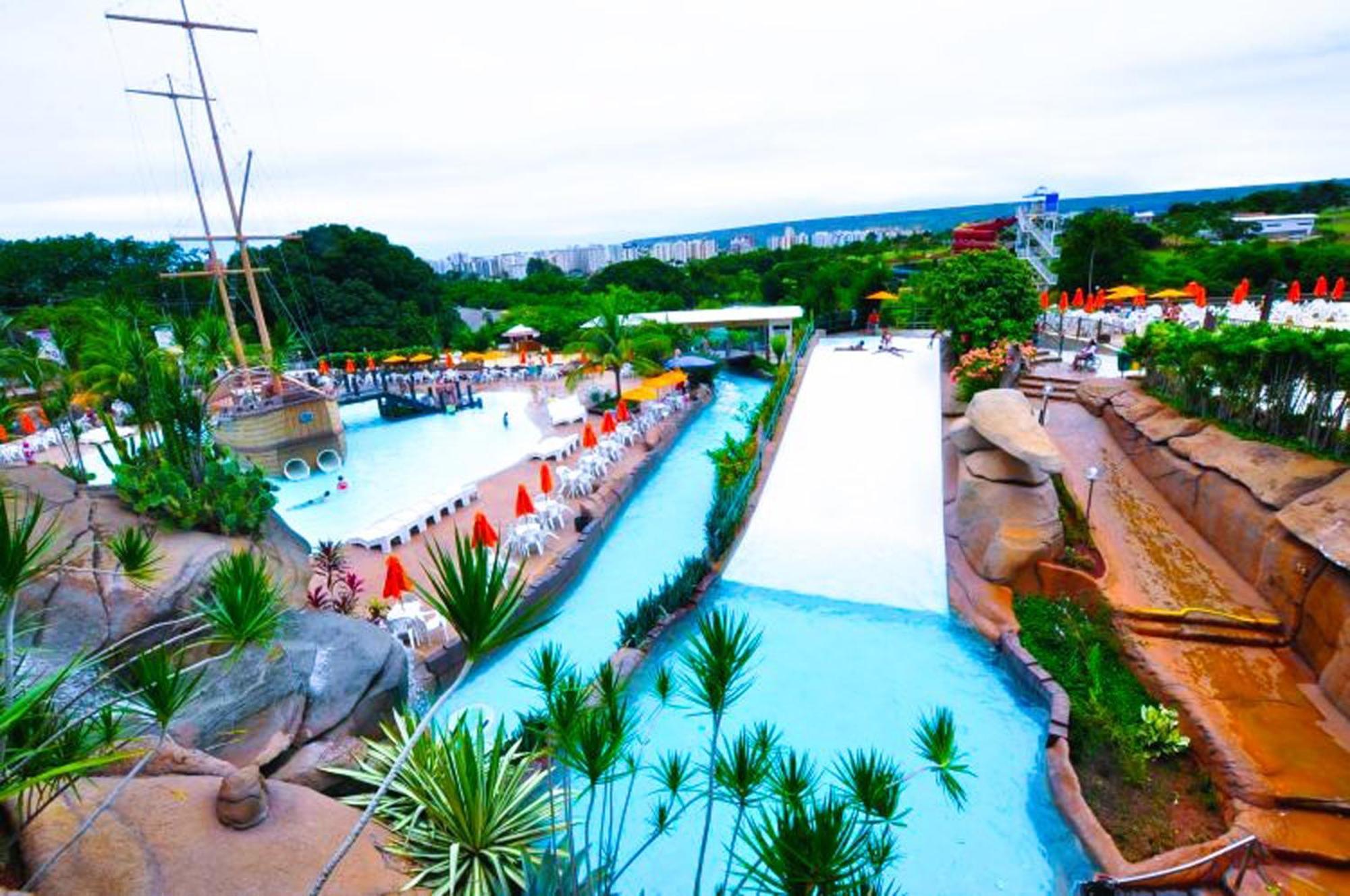 Lacqua Diroma Oficial - Diroma Acqua Park Incluido - Com Roupa De Cama E Banho Caldas Novas Dış mekan fotoğraf